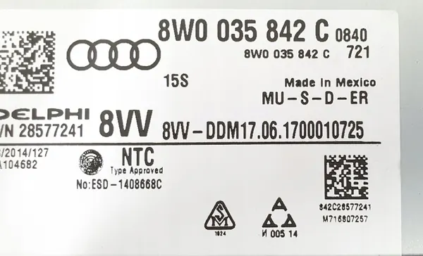 Pièce auto Audi OE 8W0035842C d'occasion image 9