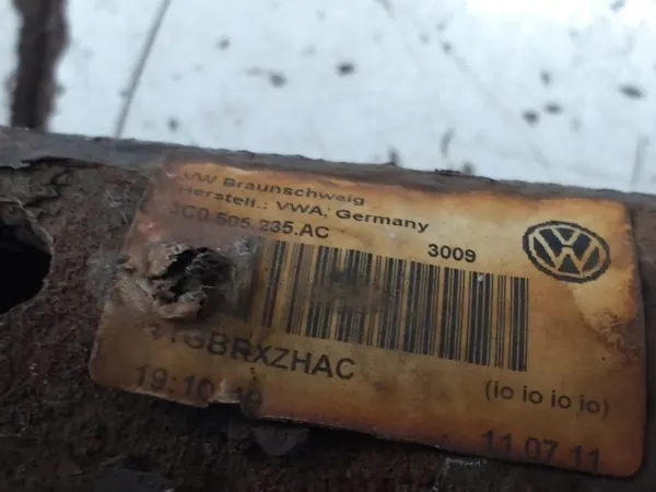 Poutre d'essieu arrière OEM 3C0505235AC pour VW Passat B6 image 6