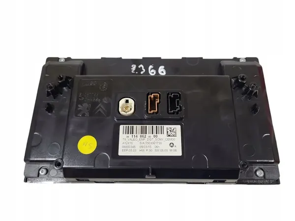 Peugeot 308 II T9 Display Scherm 981148628000 image 2