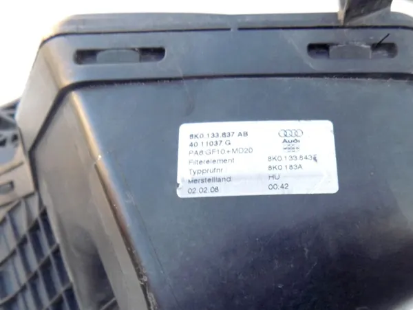 Caja Filtro Aire OEM 8K0133835AF Audi A4 B8 1.8 TFSI image 5