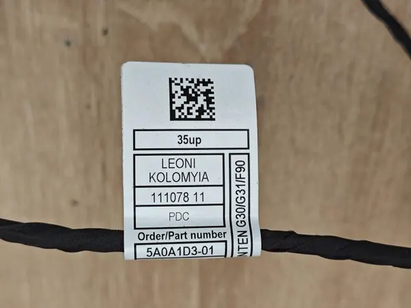 Harness OEM 5A0A1D3 Parachoques Trasero BMW G30 LCI image 7
