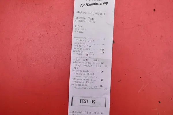 Vaihtovirtageneraattori VW Bora 1.9 TDI 038903023J image 2