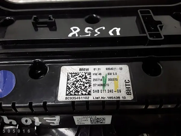 MINI Cooper klimatkontrollmodul OEM 9354511 image 6