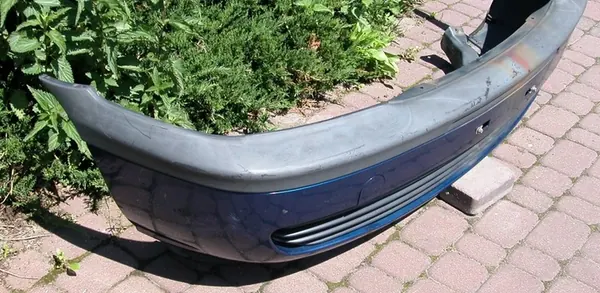 OPEL ZAFIRA A Paraurti Anteriore Blu image 2