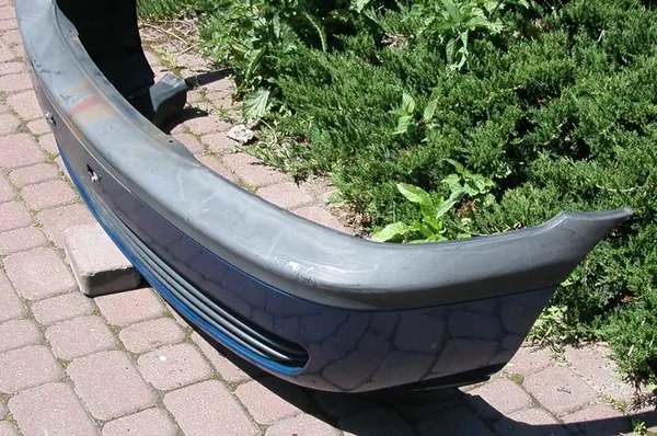 OPEL ZAFIRA A Paraurti Anteriore Blu image 3