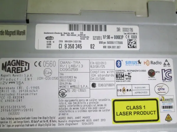 BMW OEM 9350345 Professional CD Radio - Gebraucht image 3