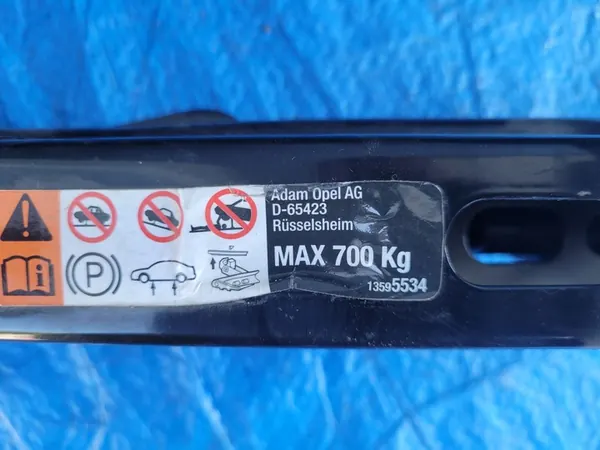 OPEL Corsa E Radreparaturset GM 39011364 image 6