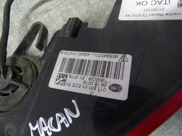 Luz trasera izquierda Porsche Macan 14-18 95B945725J image 4