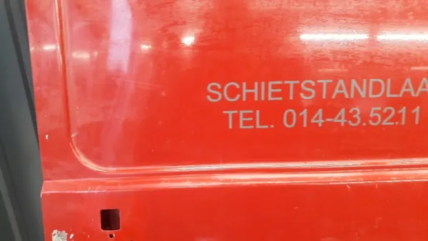 Puerta corredera derecha OEM Fiat Ducato I 92r Roja image 5
