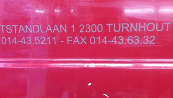 Puerta corredera derecha OEM Fiat Ducato I 92r Roja image 6