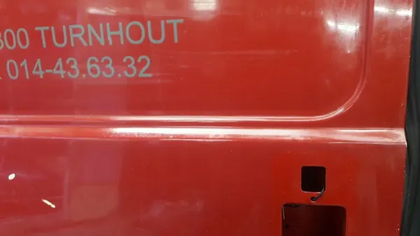 Puerta corredera derecha OEM Fiat Ducato I 92r Roja image 7