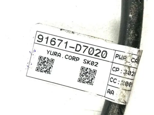 Cable batería Hyundai OEM 91671D7020 para Tucson 1.6L image 3