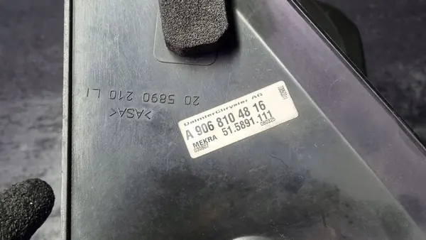 MERCEDES SPRINTER 2013-2018 VASEN PEILI A9068104816 image 3