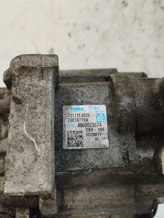 COMPRESSORE ARIA CONDIZIONATA SUBARU FORESTER XV 73111FJ020 image 10