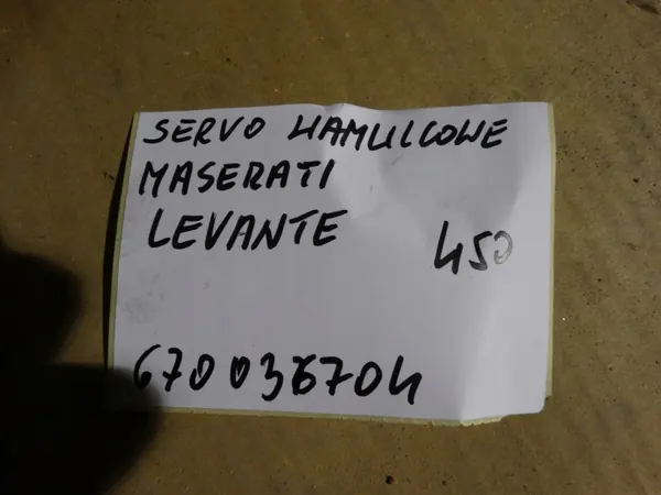 Bromsservo-kit OEM 670036704 för Maserati Levante image 4