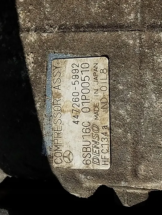 Compresor de aire acondicionado MERCEDES 2.2CDI 447260-5992 image 2