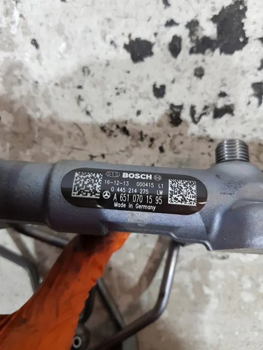 Brandstofrail A6510701595 Mercedes W205 2.2 CDI image 7