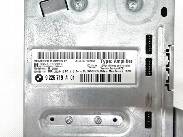 OEM 9225719 Geluidsversterker voor BMW F10 F11 F07 image 3