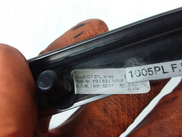 Moldura Techo Izquierda Audi A6 C7 Sedán OEM 4G5853703F image 4