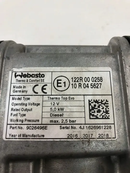 Conduite de carburant pour chauffage Webasto OEM 9026496E - Volvo V90 II image 4