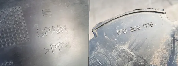 Front Right Wheel Arch - SEAT LEON II 2005-2012 - OEM image 2