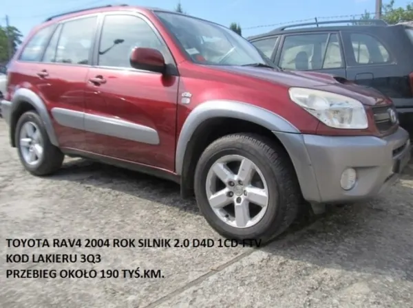 Lämmitysletkut OEM 87209-42010 Toyota RAV4 II 2.0 D4D image 4
