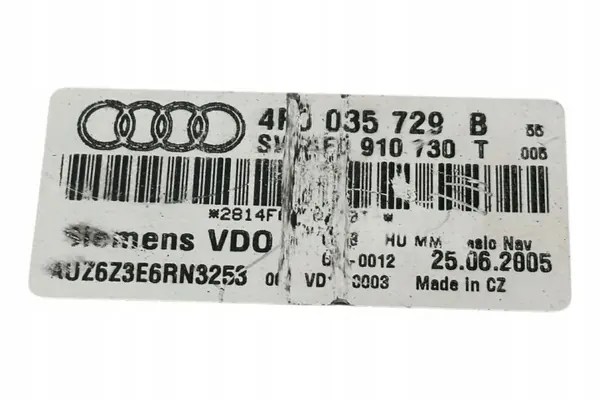 Changer CD/DVD Audi OEM 4F0035729B - Occasion image 9