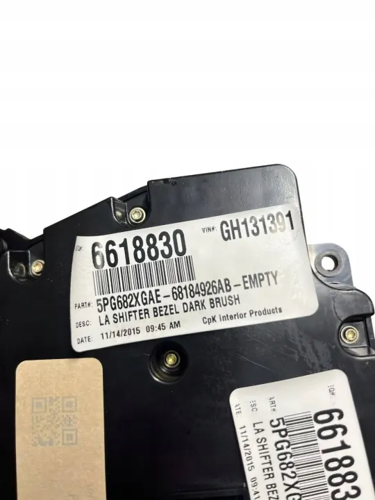 Painel ar condicionado Dodge Challenger 2016 OEM 5PG682XGAE image 5