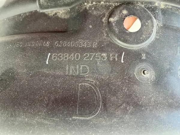 Etupyöräkaari Oikea Dacia Dokker 638406343R image 7