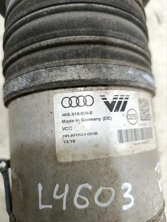 Amortiguador neumático Audi E-Tron 2019 delantero derecho OEM 4KE616039E image 6