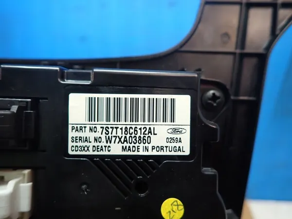 Marco radio con panel clima Ford S-Max MK1 OEM 7S7T18C612AL image 7