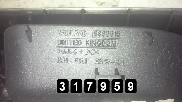 Volvo Strömbrytare OEM AM-317959 för V60 2011 image 3