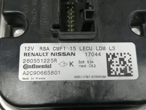 Module LED OEM 260551225R pour Renault Clio Captur image 3