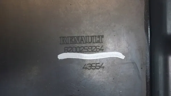 Framstötfångarskydd Renault Modus Lift 8200259264 image 10