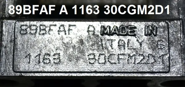 Carburador Weber OEM 89BFAF A 1163 30CGM2S1 - Usado image 5