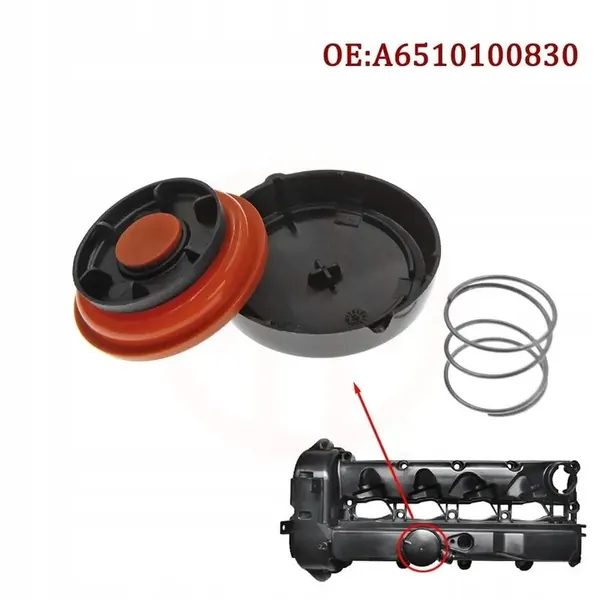 JUNTA DE COBERTURA DE VÁLVULAS MERCEDES 2.2 CDI OM651 A6510100830 image 2