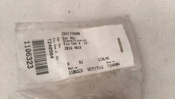 KIA Ceed Tubo EGR 284172a690 image 3