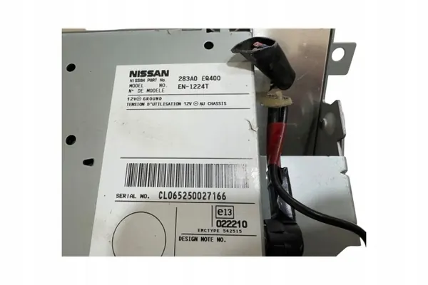 Écran GPS Nissan OEM 283A0EQ400 pour X-TRAIL image 7