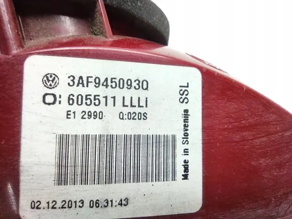 Luz trasera VW Passat B7 Kombi izquierda original image 5