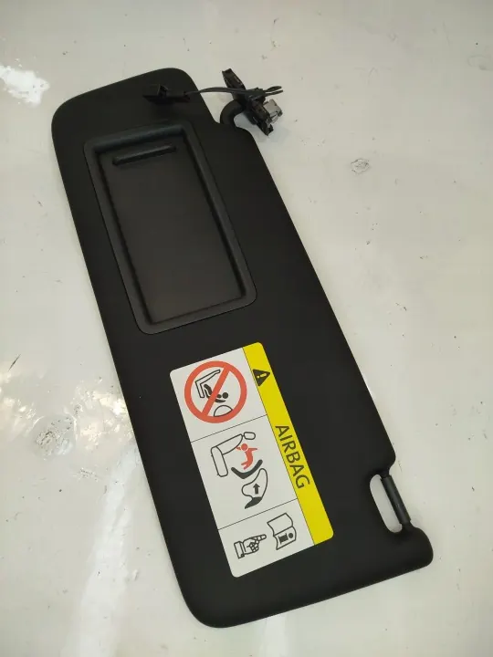 Linker zonneklep zwart OEM 5G0857551AS voor Skoda Superb III image 2