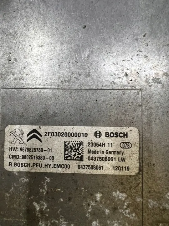 OEM 9678825780 Växelriktare för Peugeot 508 2.0 HDI RXH 2012 image 5