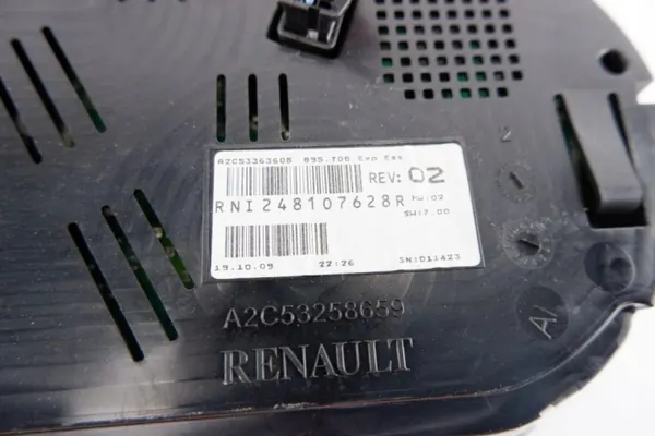 Cuentakilómetros OEM 248107628R para Renault Megane III image 6