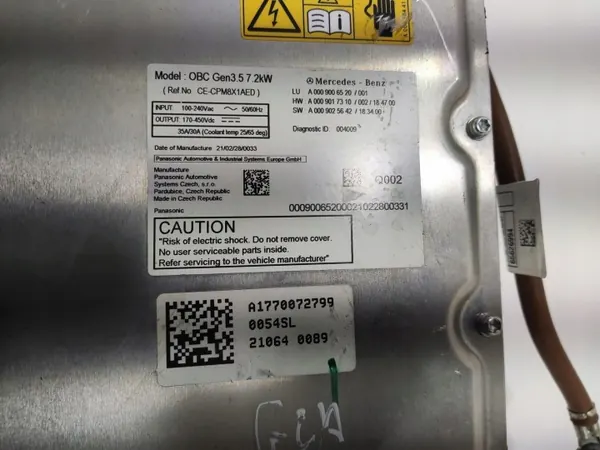 OEM A0009006520 Invertterimoduuli Mercedes GLA H247:lle image 7