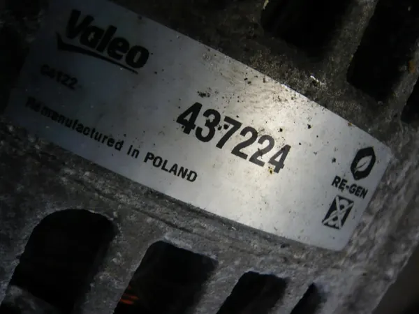 Vaihtovirtageneraattori Mercedes-Benz Valeo 437224 image 2