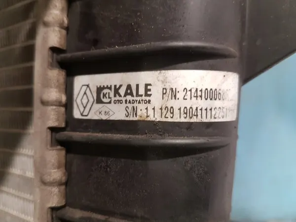 RENAULT FLUENCE 1.5 dci Radiador de agua 214100068R image 7