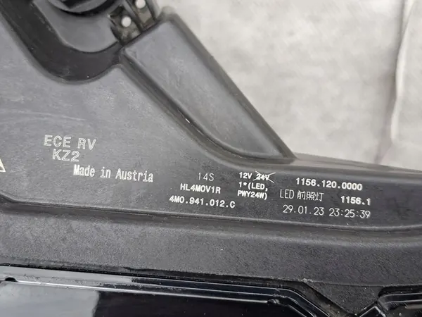 Lanterna Full LED Direita Audi Q7 4M Lift 4M0941012C image 9