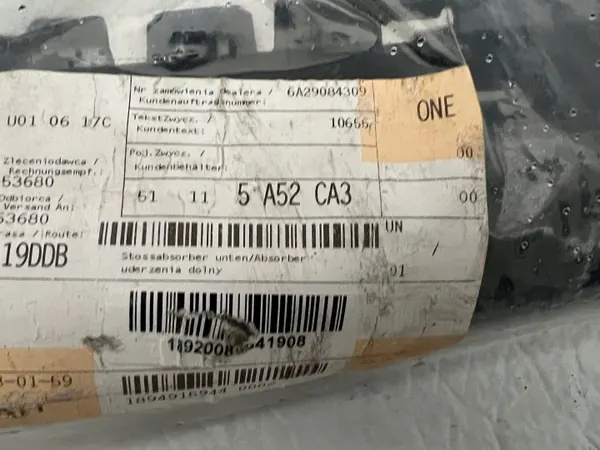 Onderliggerabsorber OEM 5A52CA3 voor BMW F70/F74/F78 image 3
