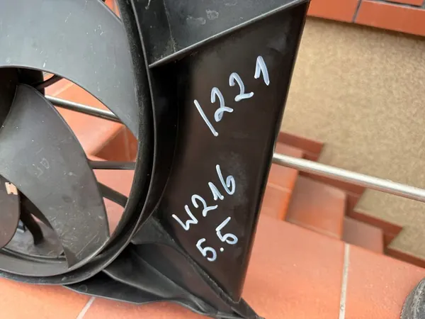 Radiateur Ventilator Mercedes W216 W221 Lift 600W V8 A2215001193 image 2