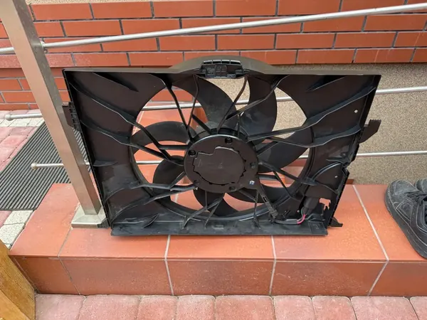 Radiateur Ventilator Mercedes W216 W221 Lift 600W V8 A2215001193 image 7