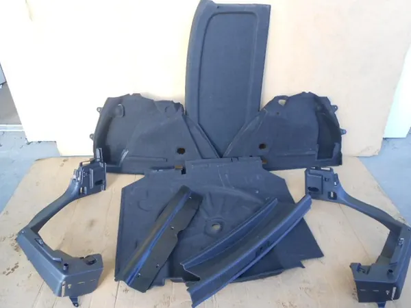 VW GOLF 7 VII HATCHBACK TRUNK TRIM 5G6867761E 5G6867762H image 1